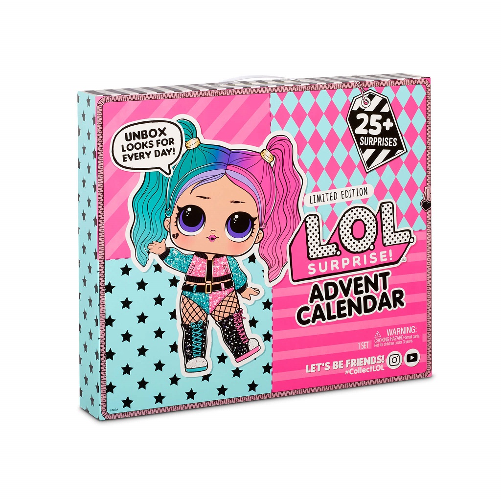 Адвент календарь L.O.L. Surprise! Модный образ 2020 25+ сюрпризов  